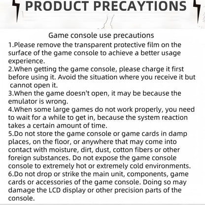 Ultimate Portable Retro Game Console with 5.5-Inch HD Screen - Play 10 Classic Emulators Anywhere! Perfect Gift for Birthdays, Father's Day & Christmas!