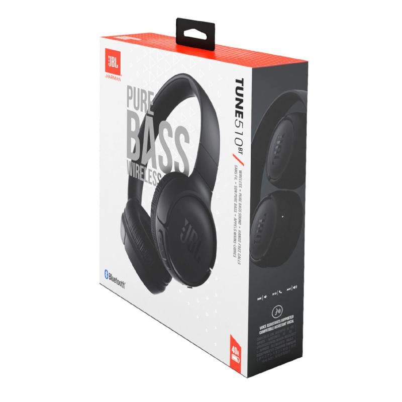 JBL Tune 510BT Wireless On-Ear Headphones - Superior Sound & Comfort